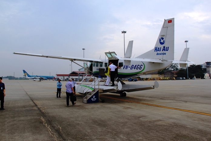 Ha Long Bay by seaplane hai au aviation