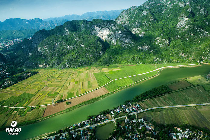 Ninh Binh from above