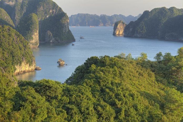 Bai Tho Mountain adventures experiences in Halong Bay