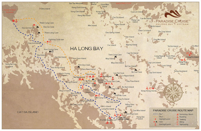 Paradise Peak itinerary