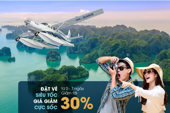 Đặt vé siêu tốc - Giá giảm cực sốc