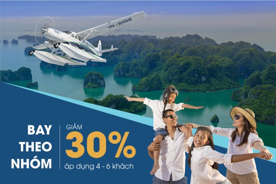 Khuyến mãi khi đặt vé bay theo nhóm: Giảm ngay 30%