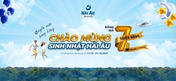 Khuyến Mãi Chào Mừng Sinh Nhật Hải Âu